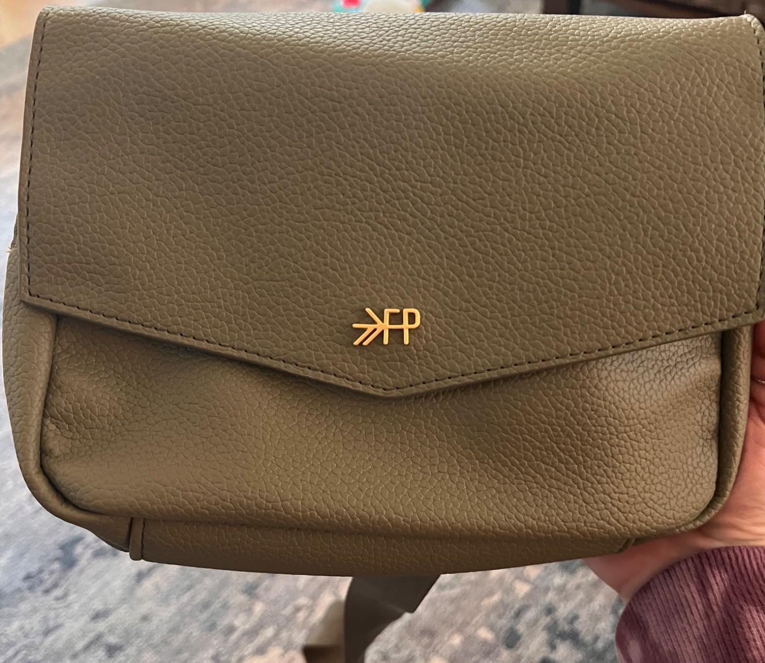 Freshly Picked Classic Park Pack Belt Bag, Fanny Packs for Women, Wear as a Waist Bag or Crossbody (Cognac) customer photo 1