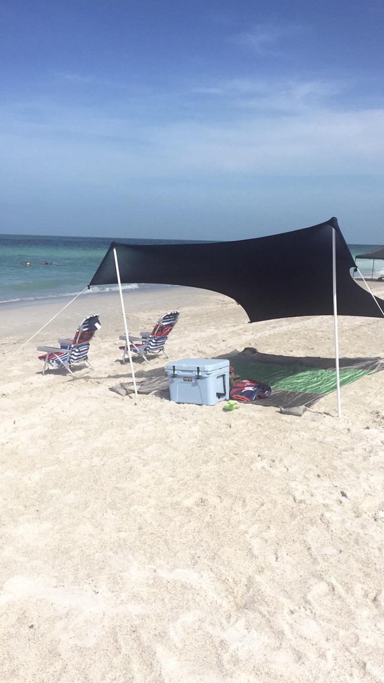 Seaview 180° Beach Blanket Waterproof Sandproof Extra Large Sand Free customer photo 2