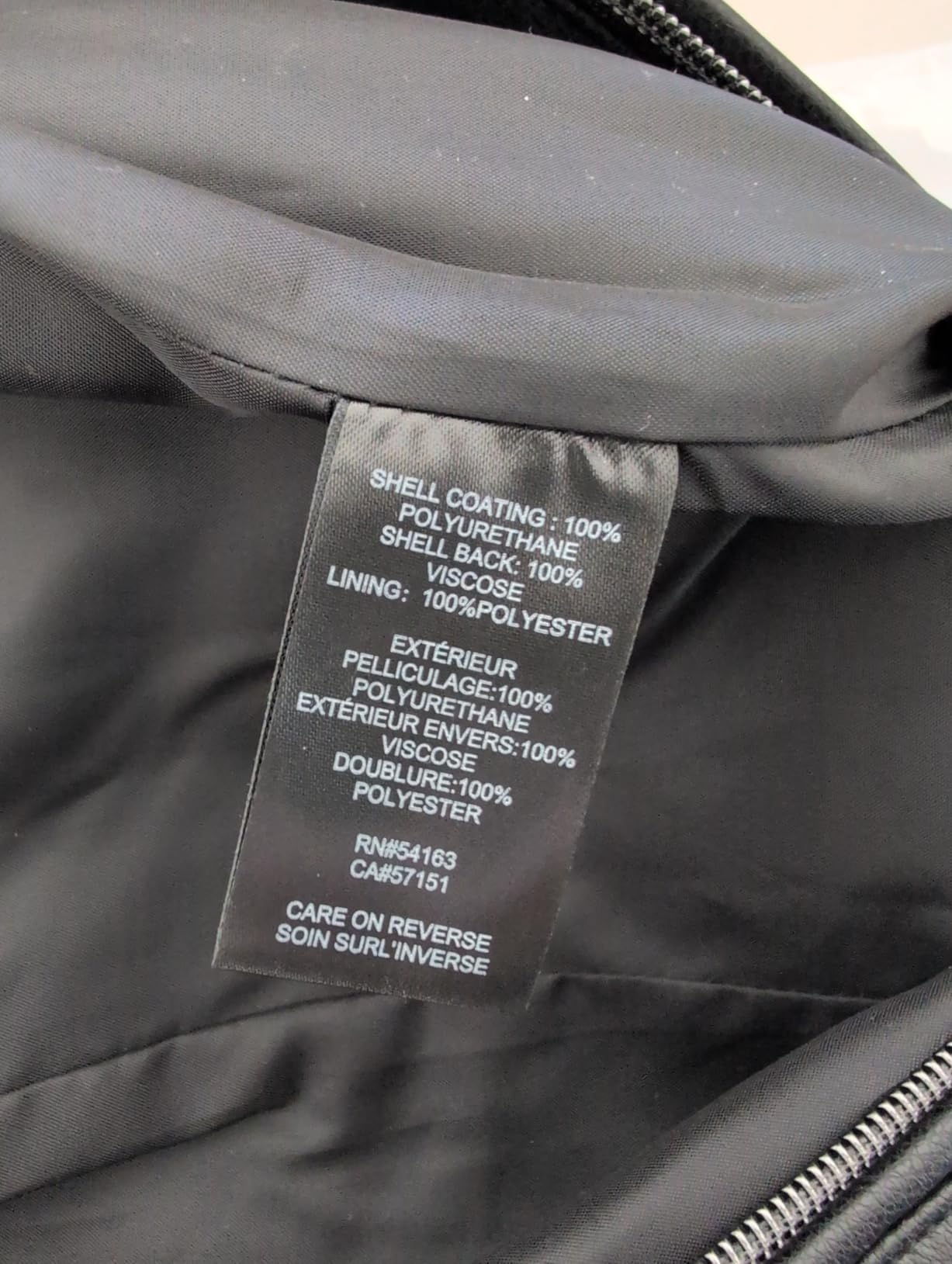 Cole Haan Women's Leather Wing Collared Jacket (Standard and Plus Size) customer photo 1