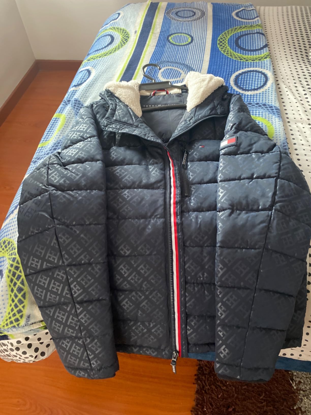 Tommy Hilfiger Men's Midweight Sherpa Lined Hooded Water Resistant Puffer Jacket customer photo 2