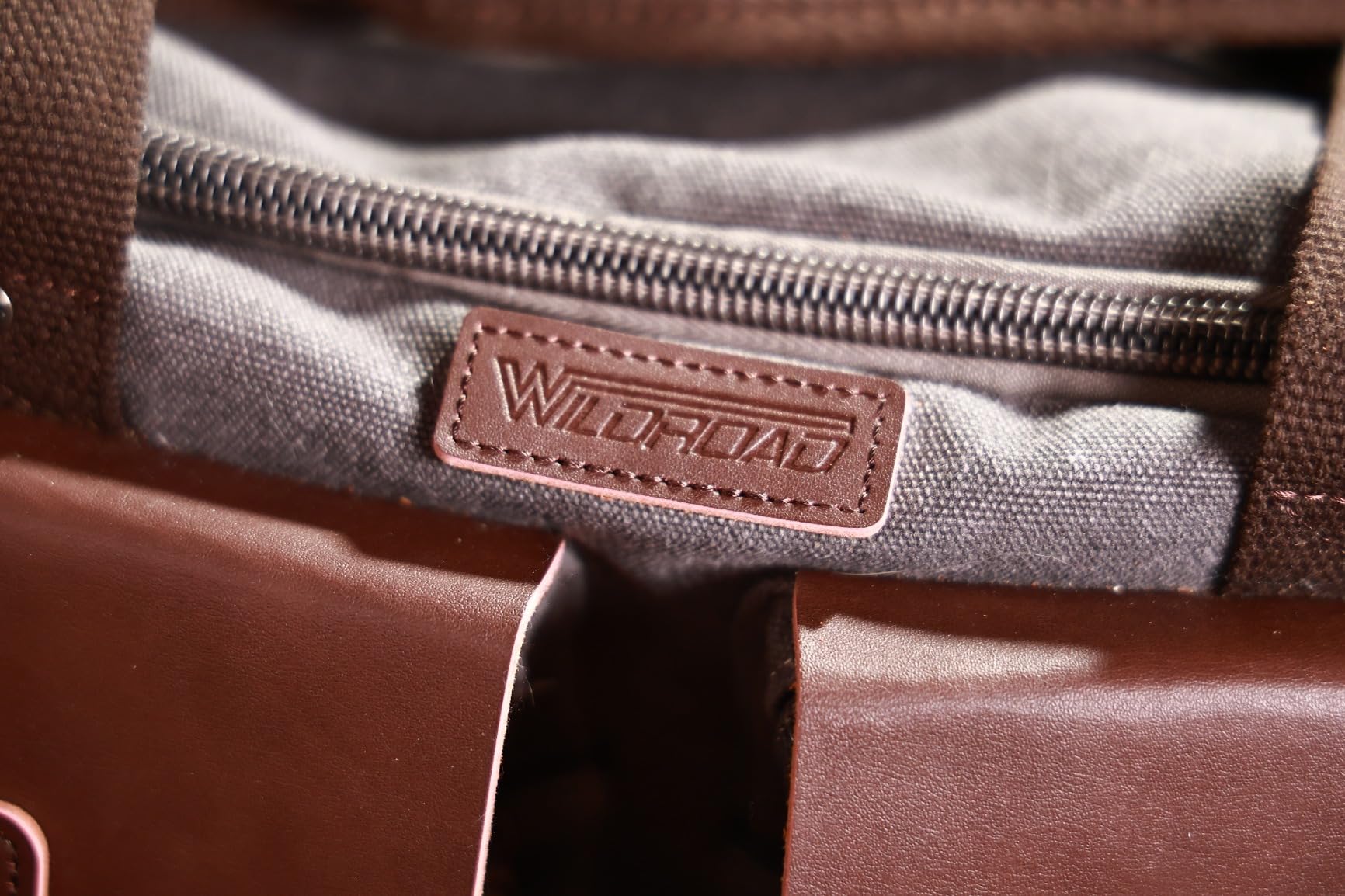 Wildroad Waxed Canvas Duffle Bag - 50L Weekender Overnight Travel Bag | Gifts for Men, Holiday Birthday Gift for Dad, Husband & Partner, Carry-on Size customer photo 2
