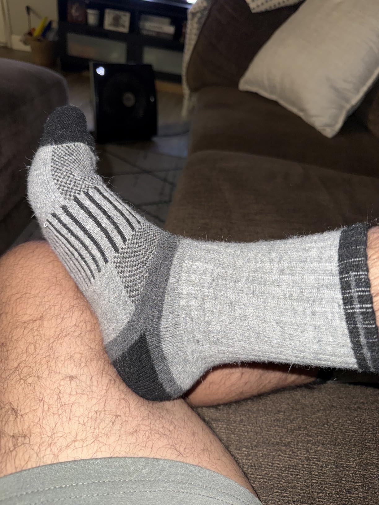 5 Pairs Merino Wool Hiking Socks Warm Thermal Winter Cozy Cushioned Moisture Wicking Socks for Women & Men customer photo 1