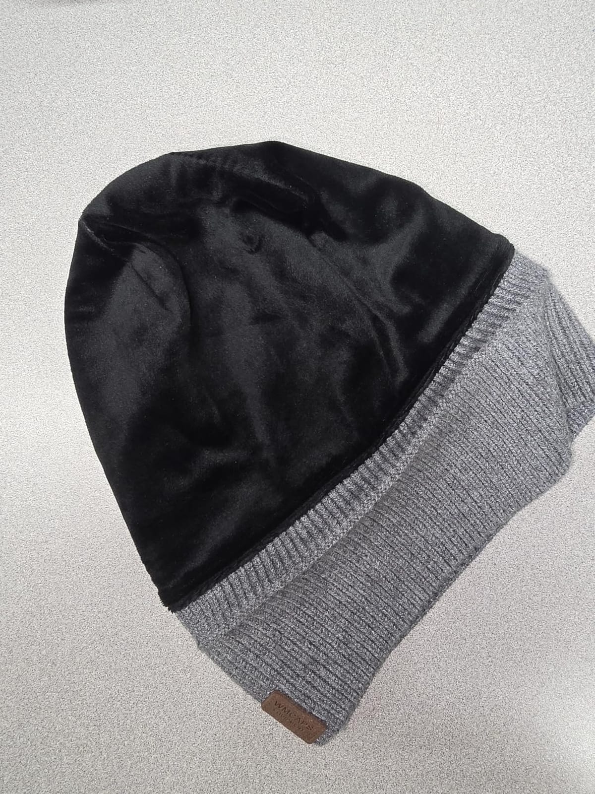 Wmcaps Winter Beanie for Men Women, Soft Warm Fleece Lined Knit Hat | Soft fleece lining, secure fit, ear coverage, windproof, idea for outdoor work,ski, dog walking, daily use, mens gifts customer photo 1