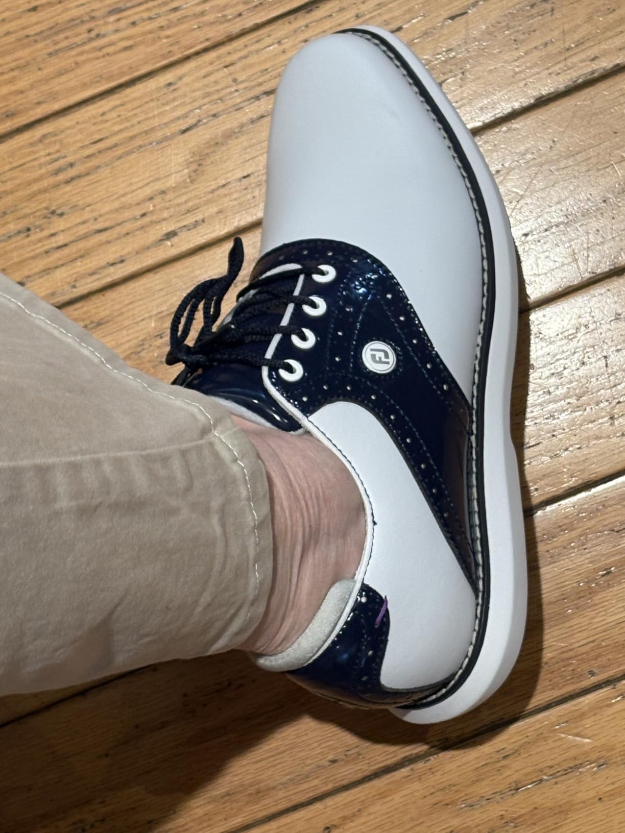 FootJoy Women's Traditions Spikeless Previous Season Style Golf Shoe customer photo 1