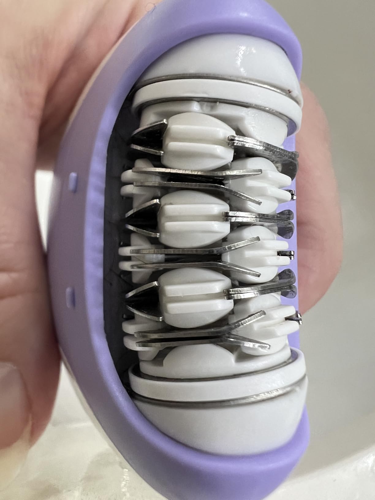 VOGOE Epilator for Women-Cordless Epilators Hair Removal for Body HR310 | 4-in-1 Electric Razor Hair Remover, 21 Tweezers, Rechargeable & 2 Speeds for Legs Arms Face Armpit Bikini, Green customer photo 2