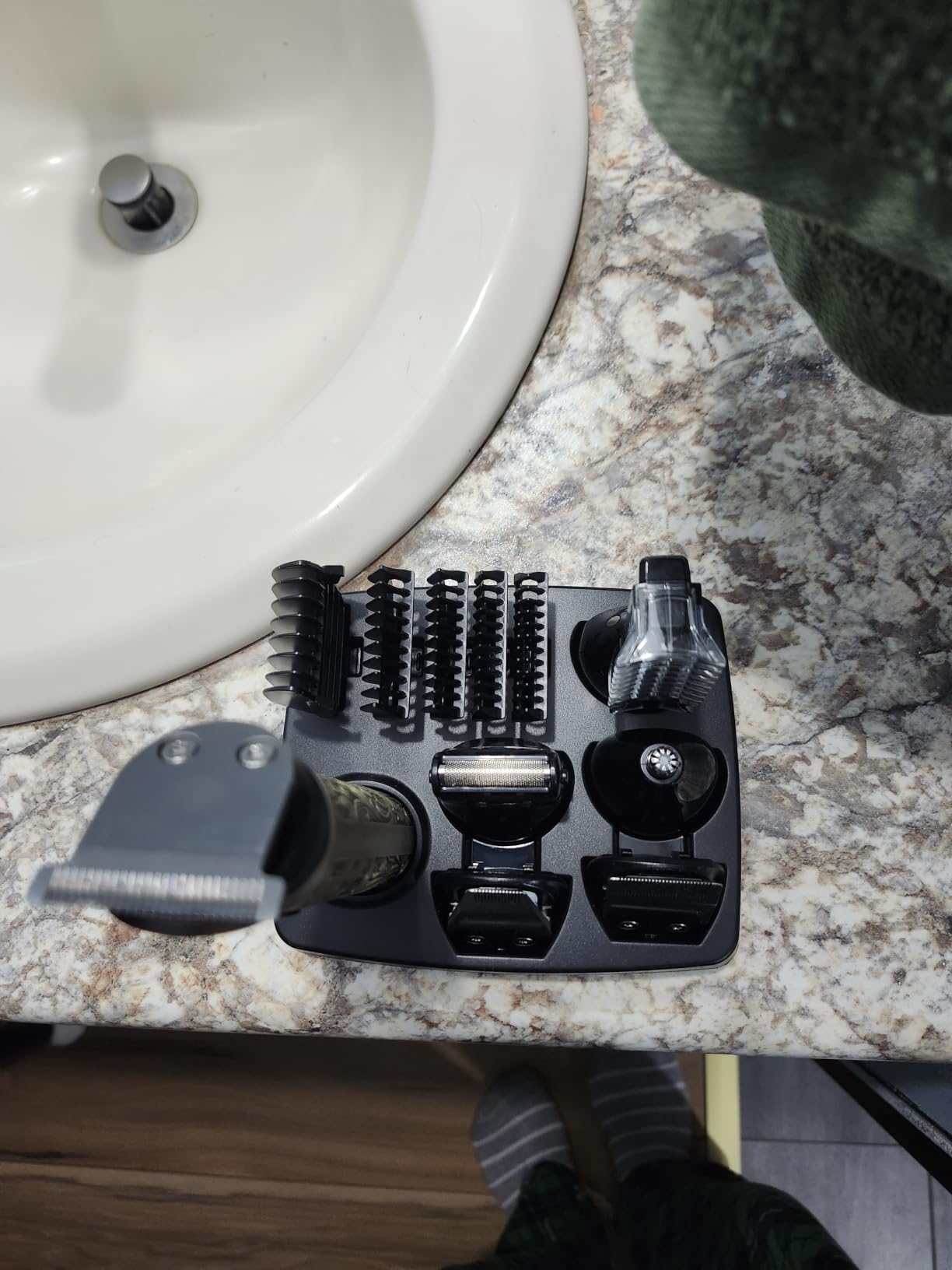 Ufree 7-in-1 Beard Trimmer for Men, Electric Razor Shaver, Men Grooming Kit | 1-10 mm Adjustable Comb for All Mustache Lengths, Type-C, LED Display, Versatile Use on Sideburns, Body, Nose Hair, Men Gift customer photo 1
