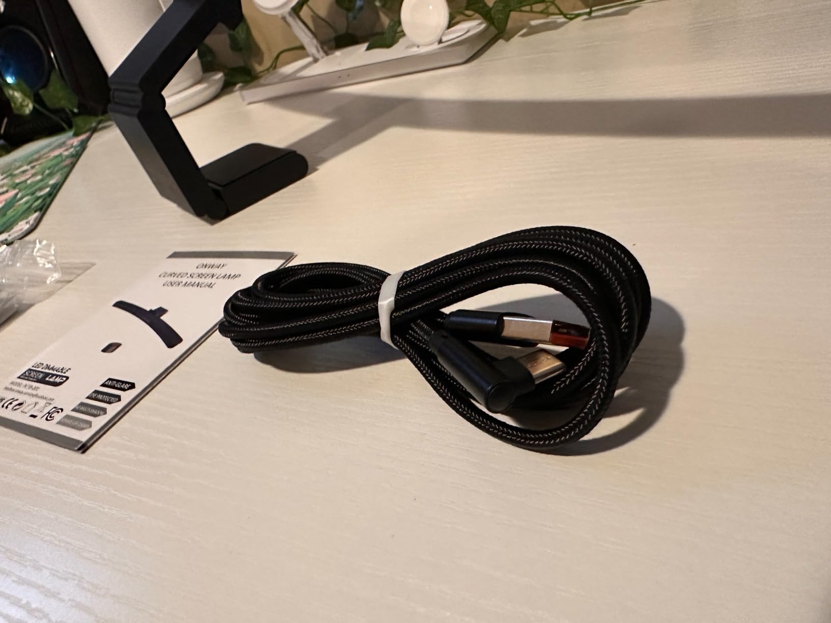 ONWAY Curved Monitor Light Bar with Wireless Remote,Monitor Auto-Dimming and Camera Base,Applicable to All Screens. No Screen Glare,for Home Office customer photo 2