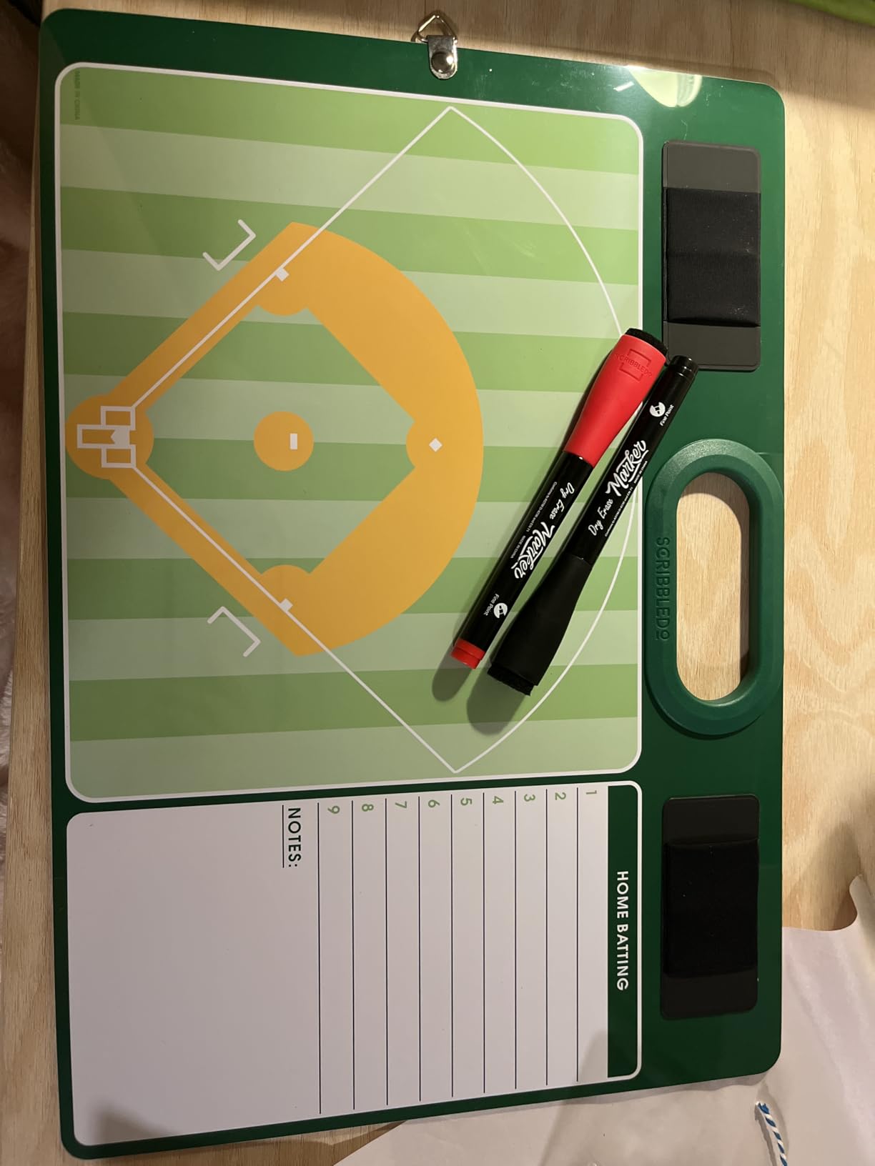 Football Dry Erase Board for Coaches 15x10.5 Double Sided Whiteboard Coaching Board Equipment Includes 2 White Board Markers for the Football Accessories the Perfect Coach Gifts customer photo 2