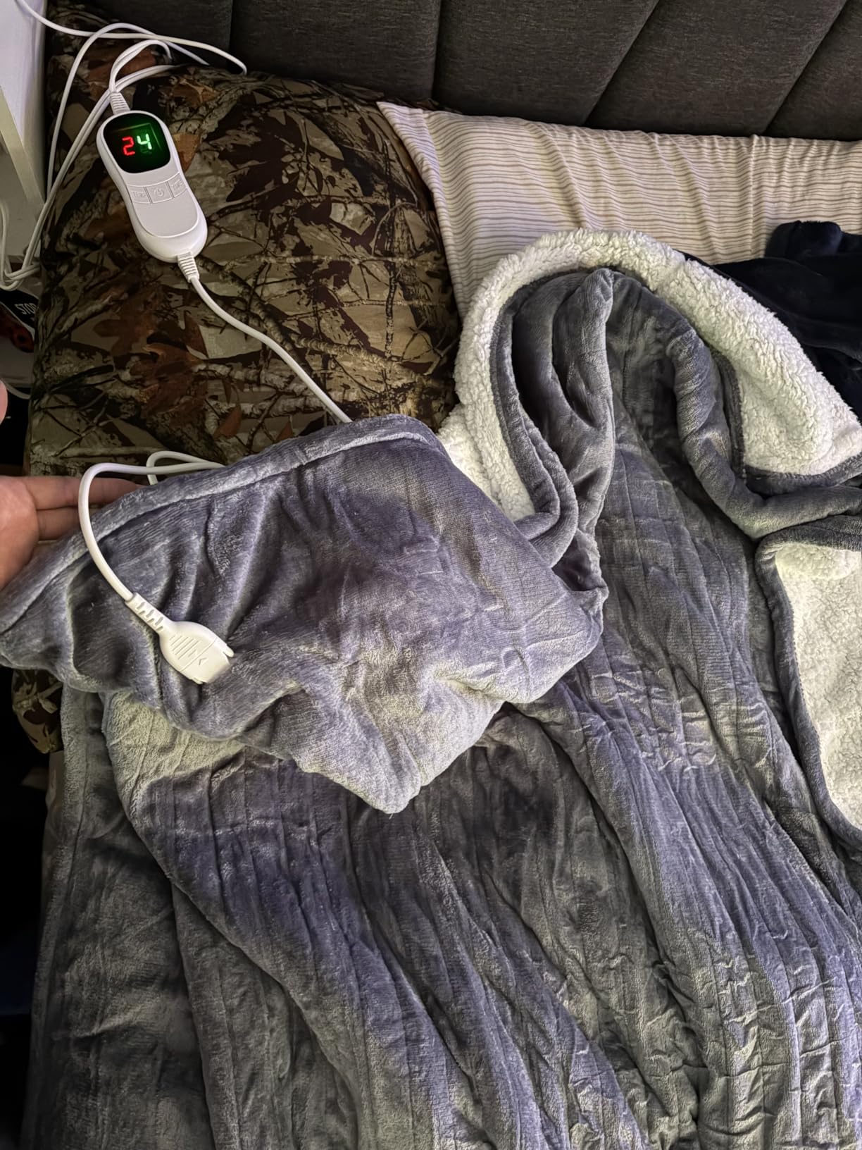 Homemate Heated Blanket Electric Throw - 50