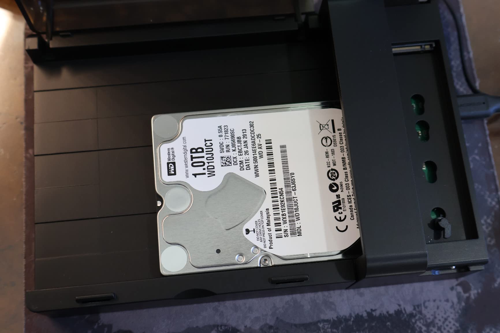 SABRENT USB-C Lay Flat Docking Station - NVMe M.2 + SATA 2.5