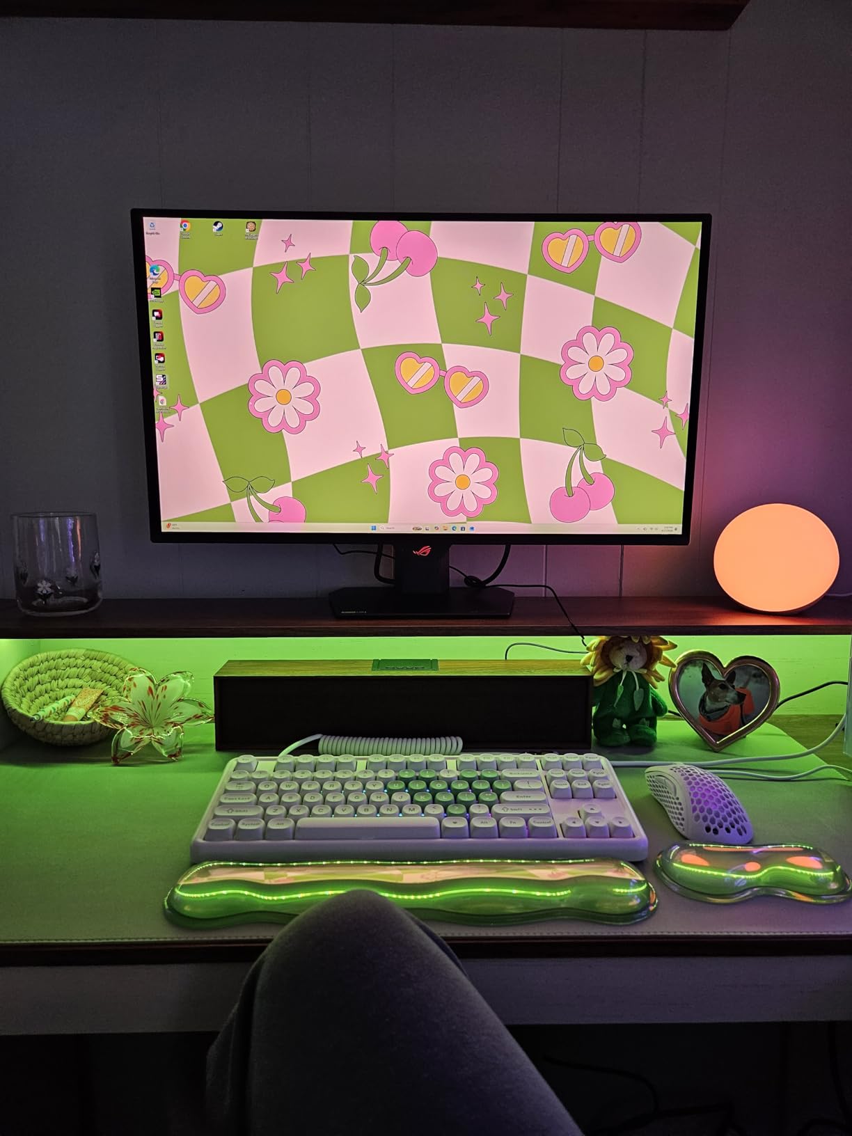 AFIING Large Desk Mat, 47