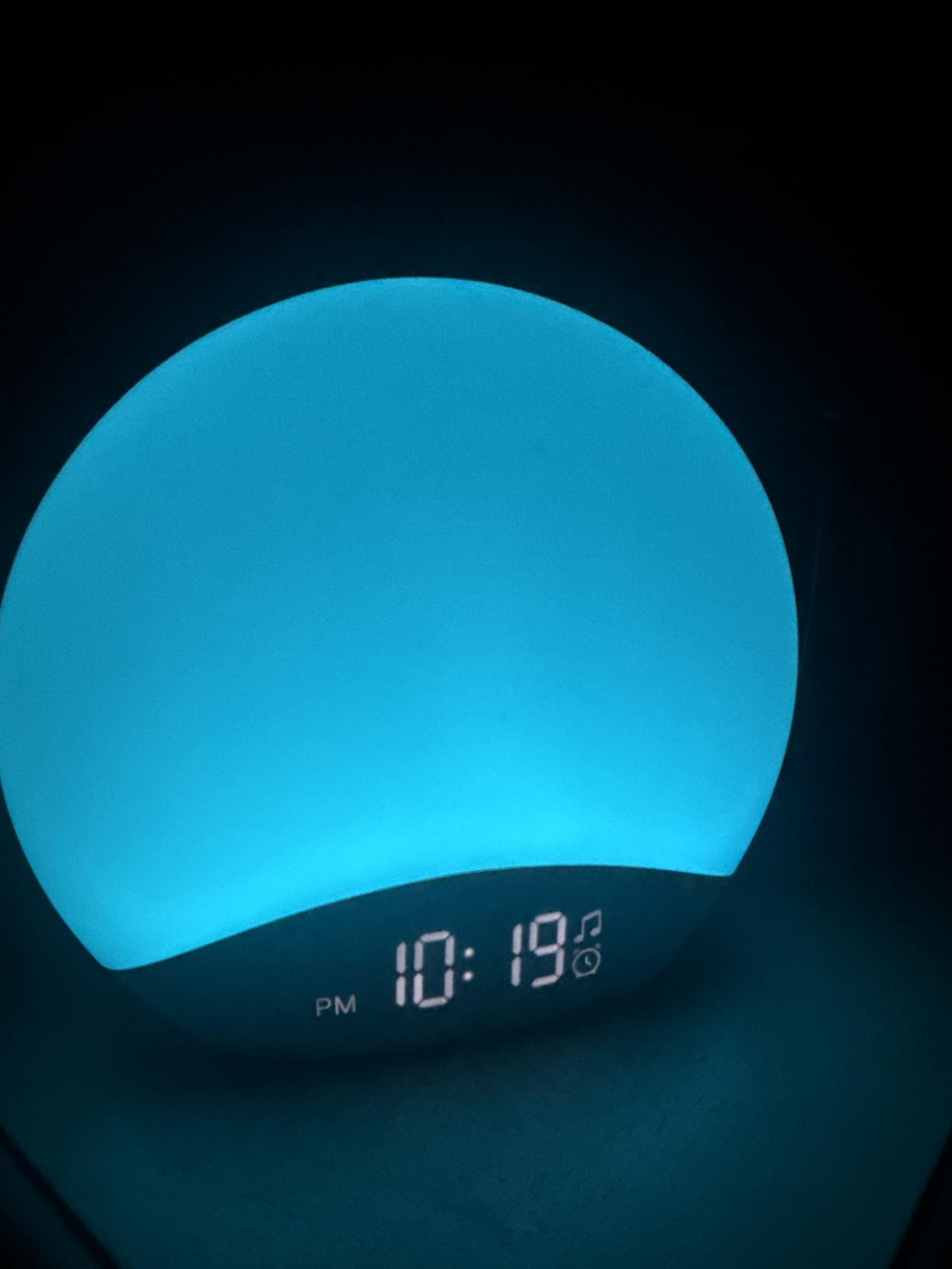 REACHER Wood Grain Sunrise Alarm Clock and Sound Machine Nightlight | Digital Dimmable Clock for Bedroom, 26 Sleep Sounds, White Noise Machine for Baby, Adults, Wake Up Light Alarm Clock for Kids customer photo 2