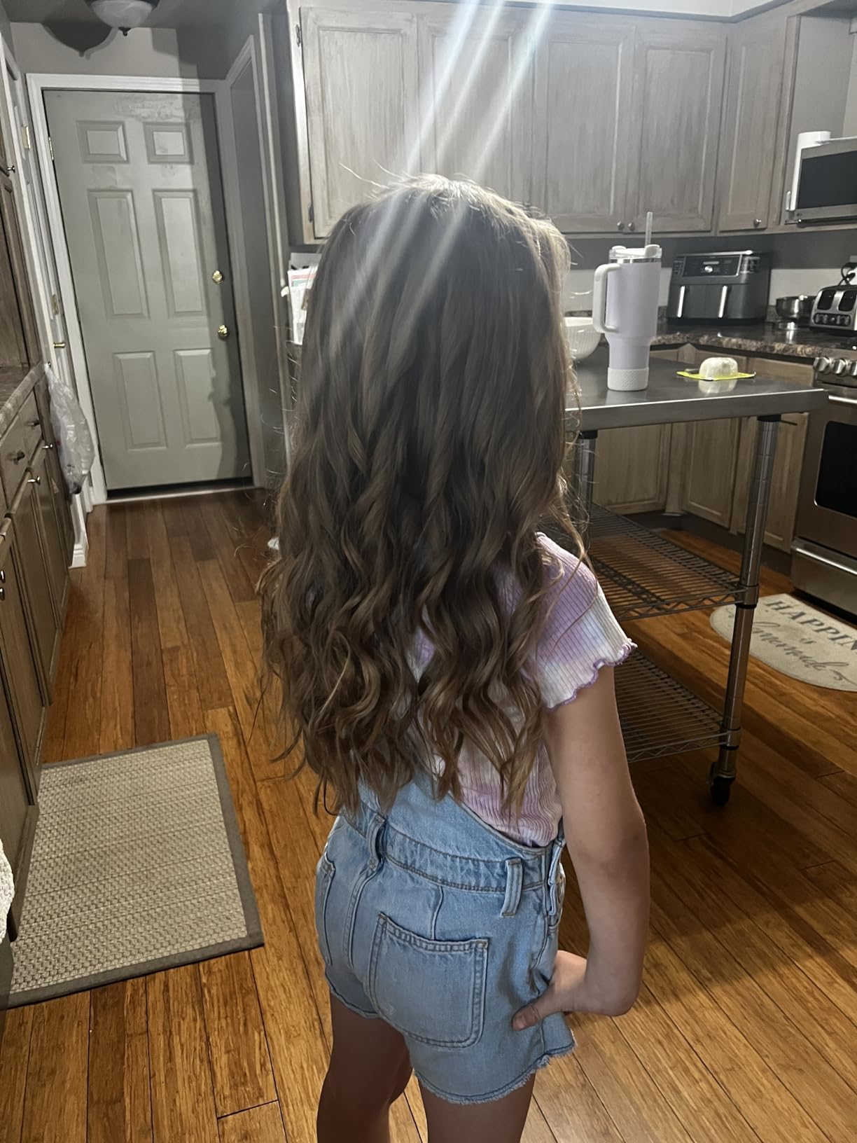 The Beachwaver Co. Rotating Curling Iron Ceramic Curling Iron - Largest Barrel Size for Long Hair! | Auto-Shut Off, Travel-Friendly, Dual Voltage customer photo 2