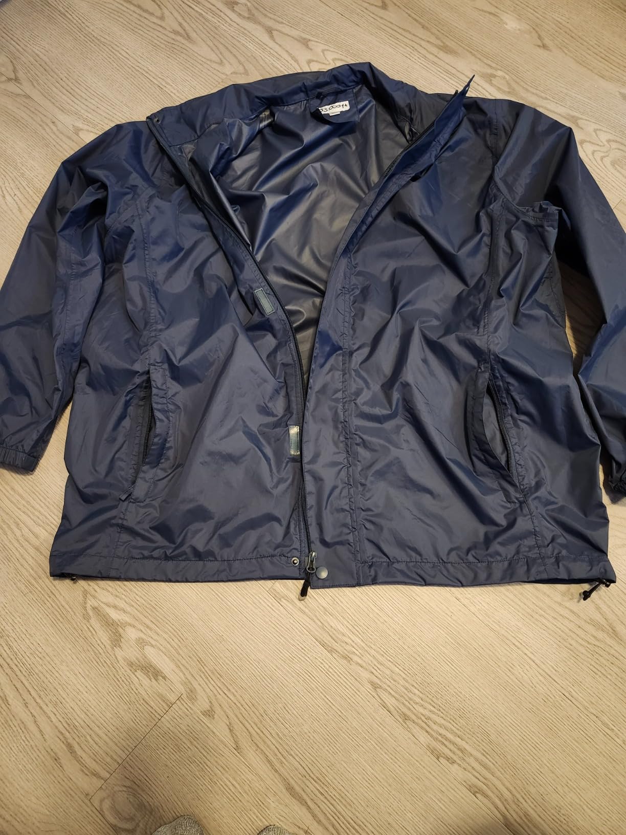 33,000ft Men's Packable Rain Jacket Lightweight Waterproof Golf Raincoat customer photo 2
