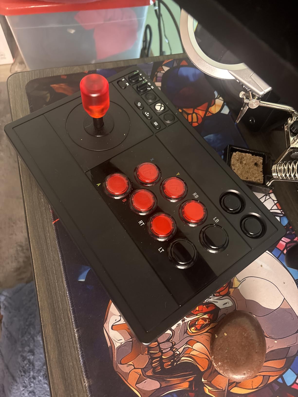 Qanba Gravity KS Mechanical Arcade Buttons 30mm Snap-in Mechanical Pushbutton (Boxed, Clear Pink D12, 8 pcs) customer photo 1