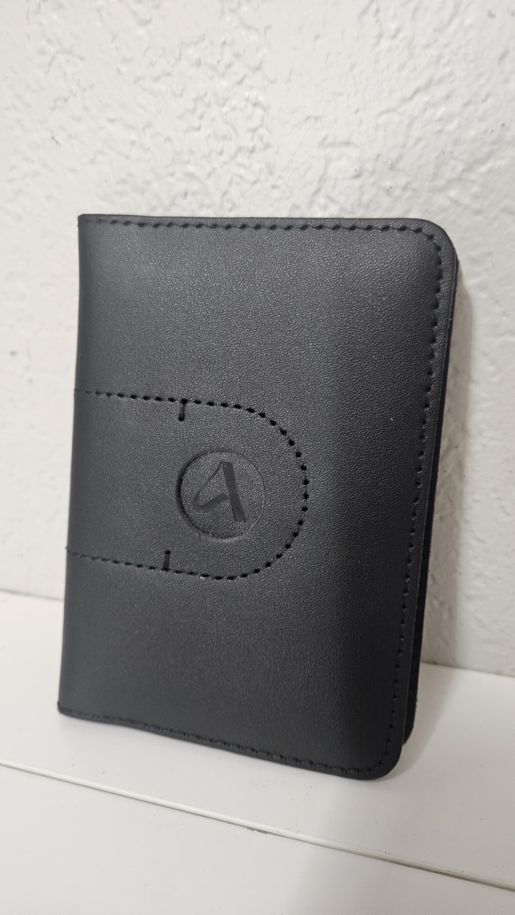Passport Holder for Travel, Genuine Leather Passport Holder with AirTag Slot for Women and Men customer photo 1
