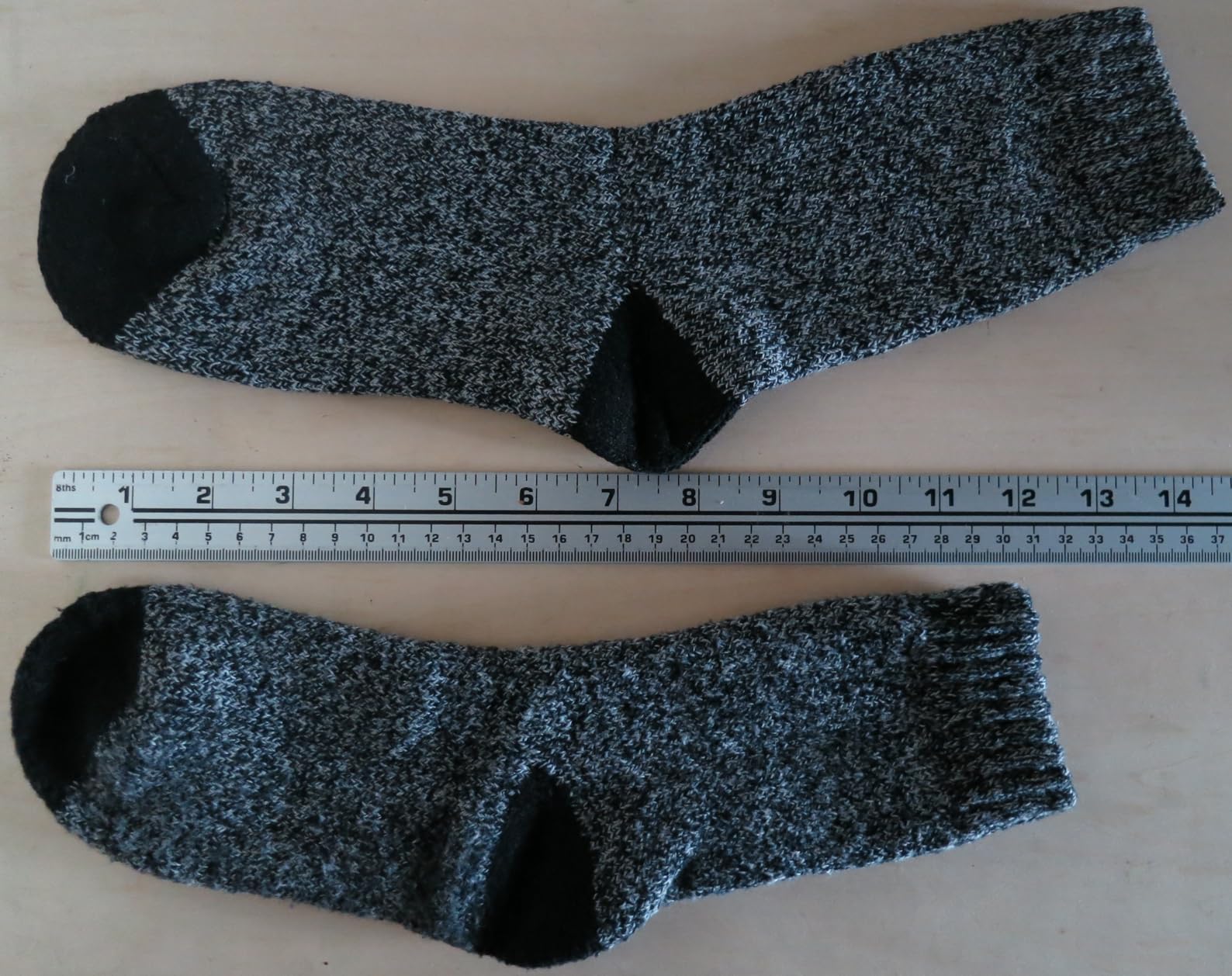 5 Pairs Merino Wool Socks for Men, Super Thick Hiking Thermal Socks for Cold Weather customer photo 2