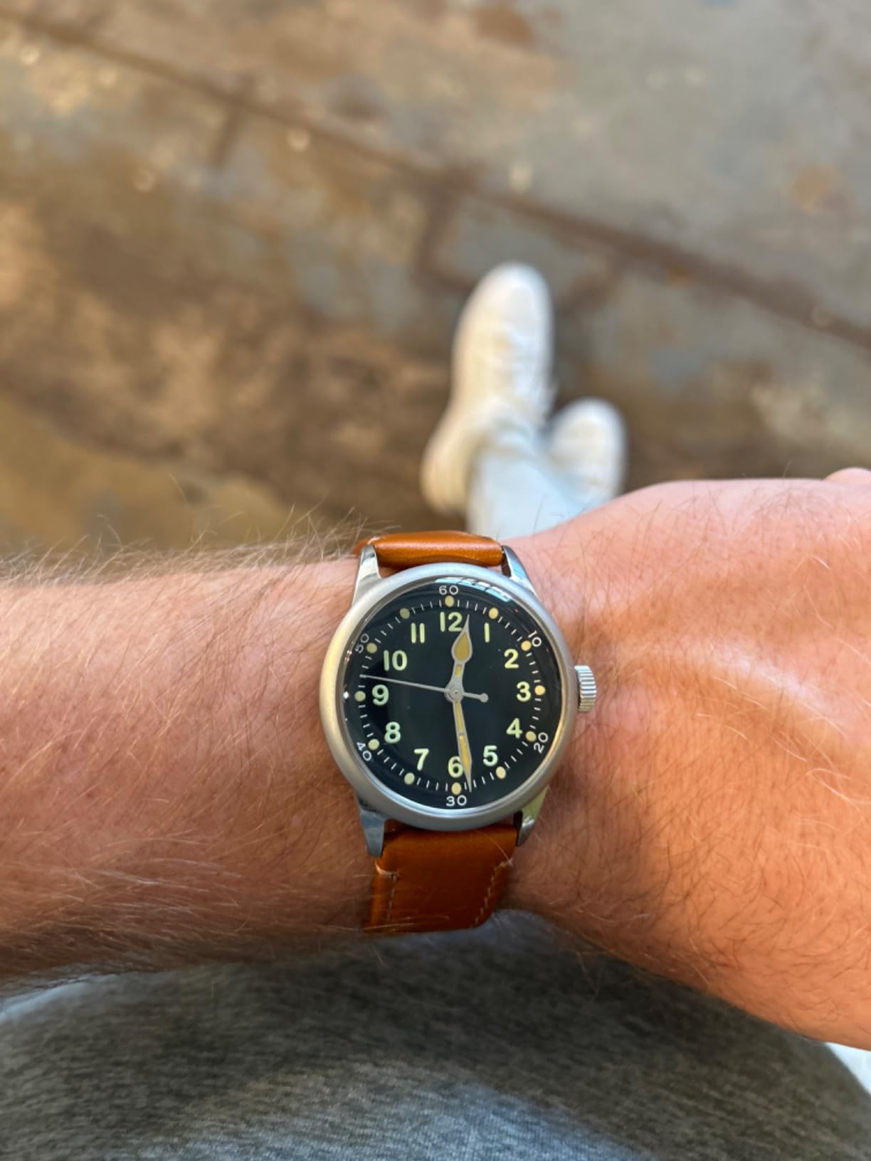 A-11 Military Watch, Automatic WW2 Field Watch for Men, 38mm/42mm Stainless Steel customer photo 1