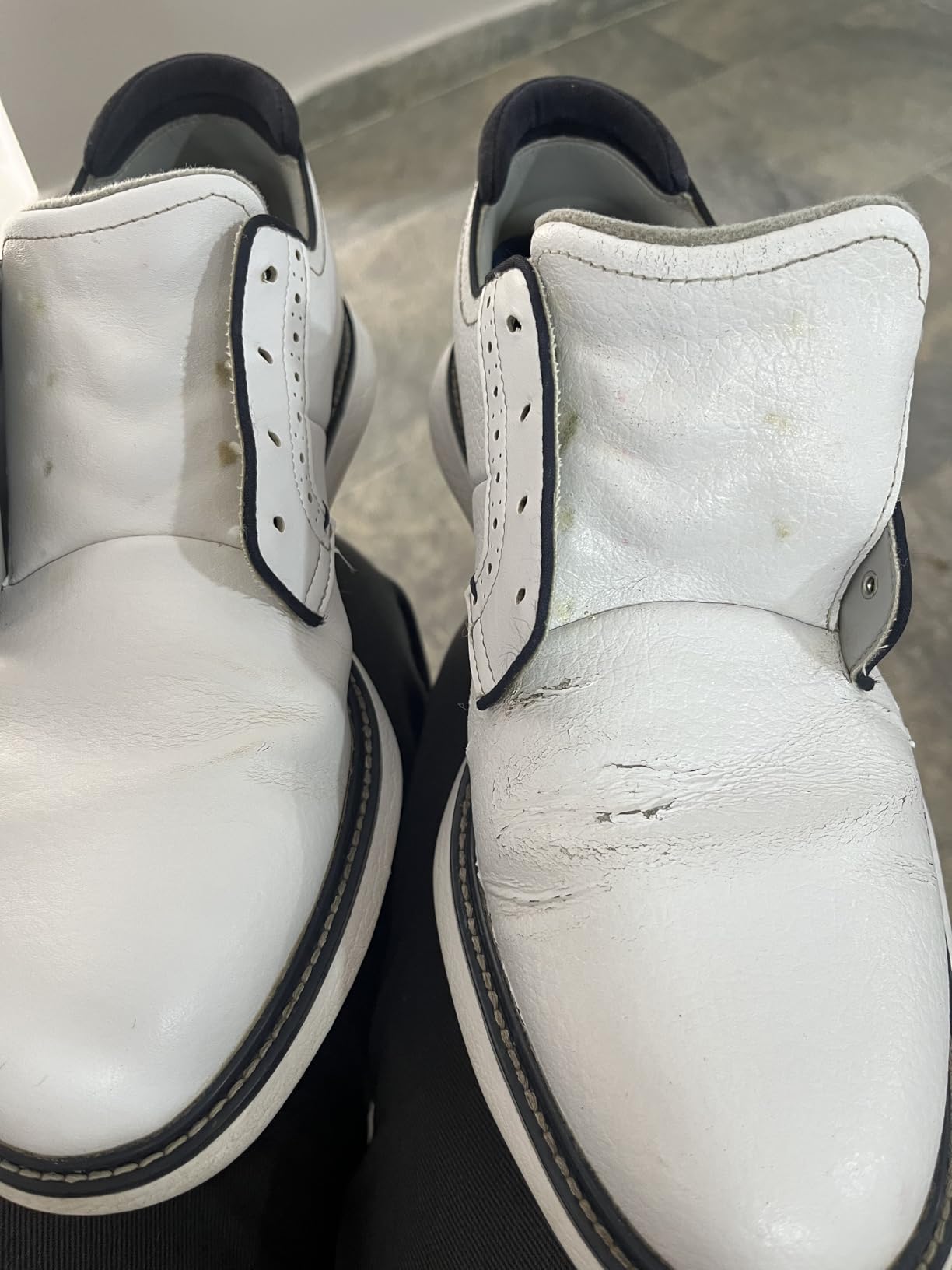 FootJoy Men's Traditions Blucher Golf Shoe customer photo 2