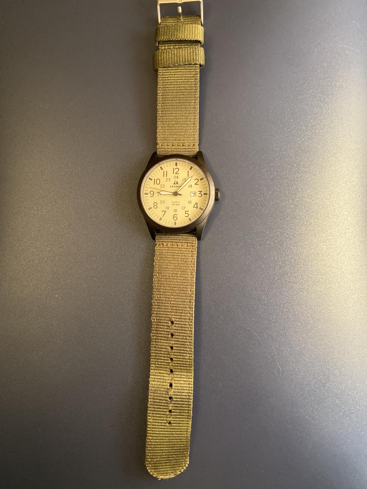 Mens Watches Military Sport Analog Quartz Watch for Men customer photo 2