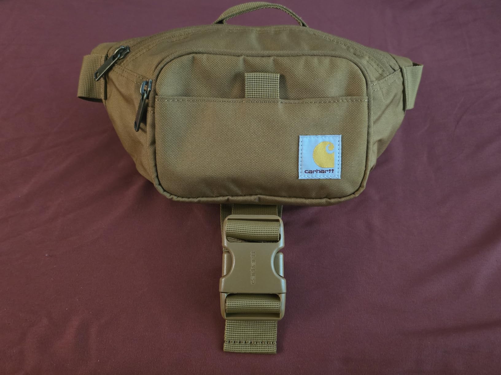 Carhartt Classic Adjustable Sling Bag, Durable, 600-Denier Water Resistant Hip Pack customer photo 2
