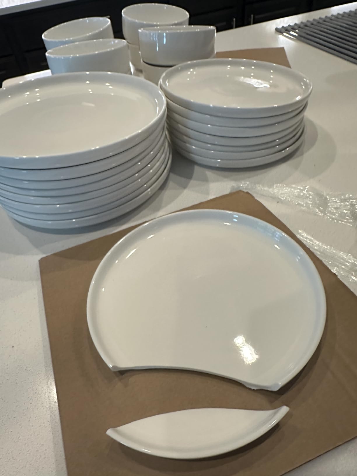 MALACASA LUNA 12-Piece Porcelain Dinnerware Set customer photo 1