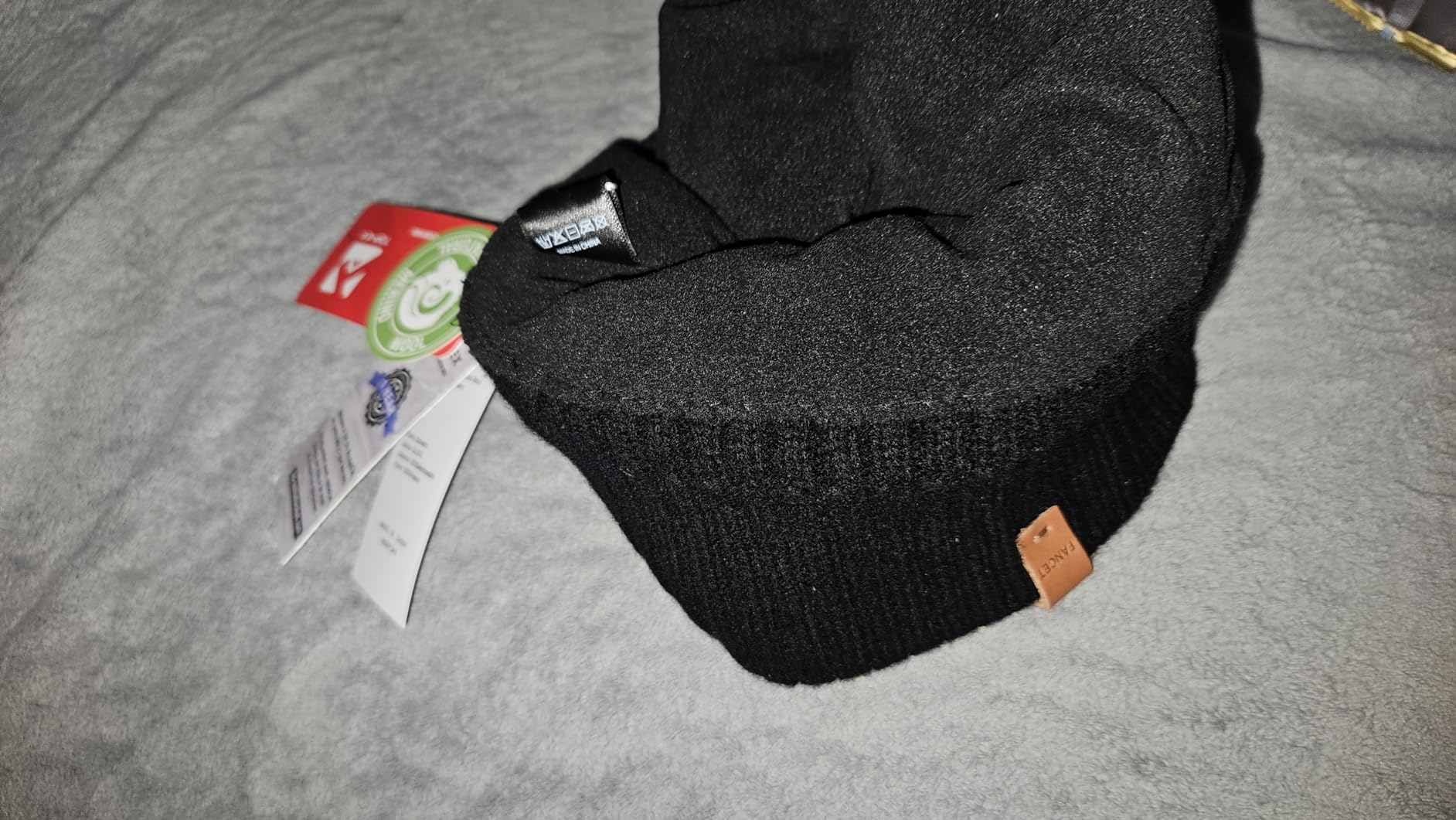 100% Australian Merino Wool Fleece Lined Beanie Oversized Fit customer photo 2