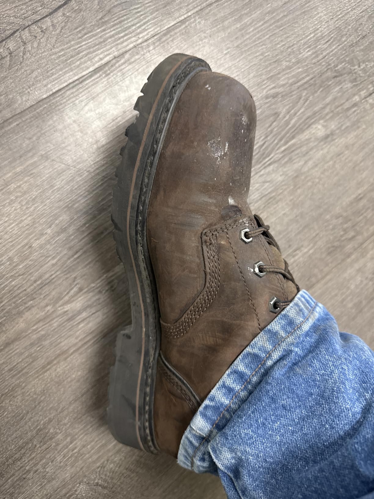 Timberland PRO Men's Pit Boss 6 Inch Steel Safety Toe Industrial Work Boot customer photo 1