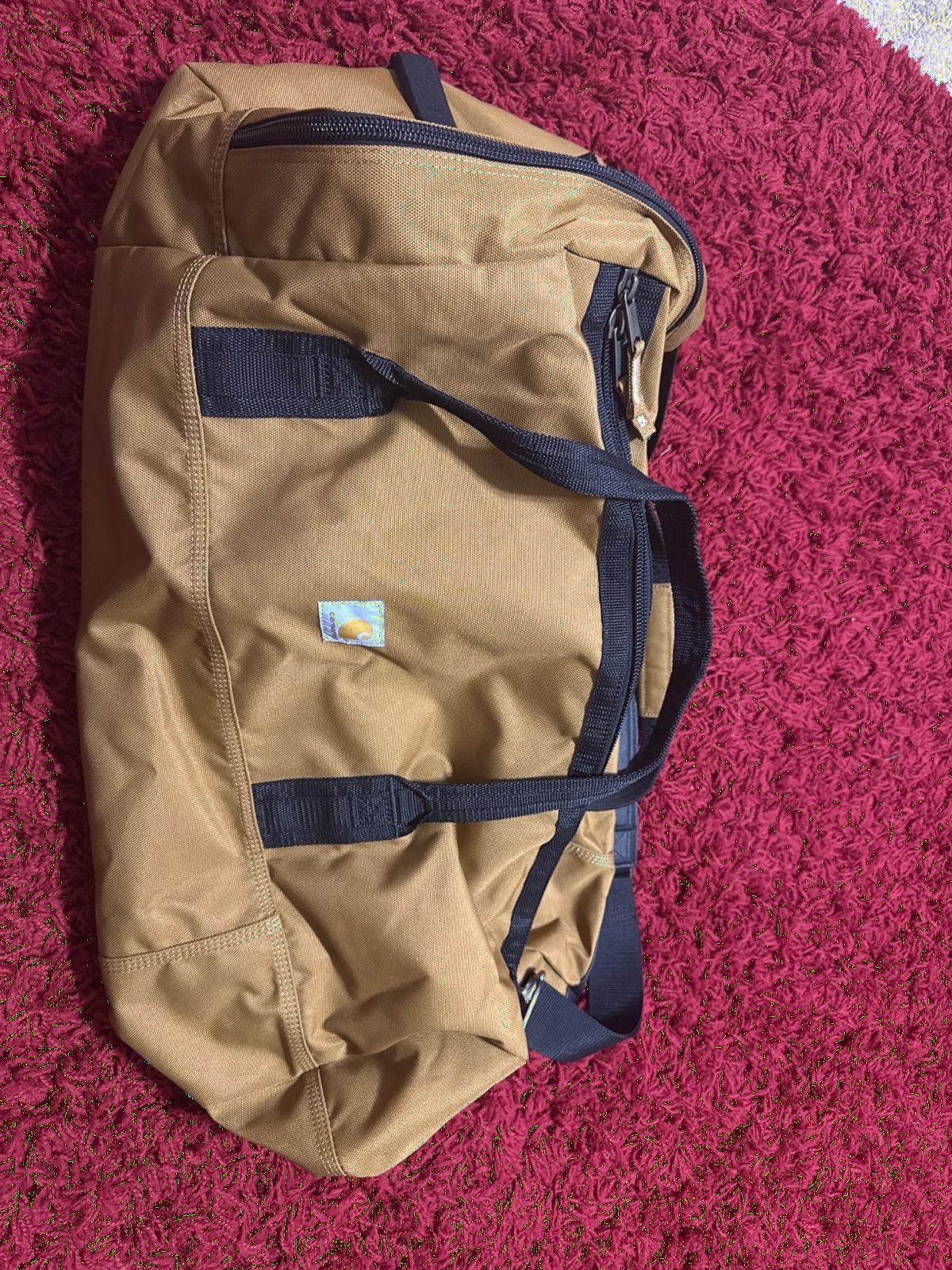 Carhartt Utility 55L Duffel Black | Classic Duffels, Heavy-Duty Bag for Jobsite, Gym, & Travel customer photo 1