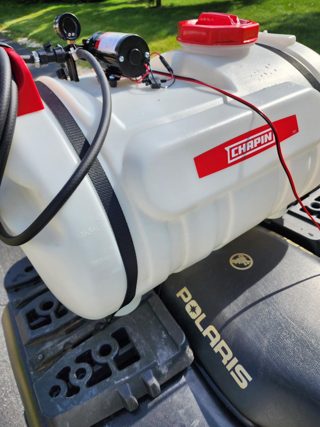 CHAPIN 40-Gallon 3-Point Hitch Sprayer with 2-Nozzle Boom | 2.5 GPM self-priming pump for consistent pressure and efficient field spraying customer photo 1
