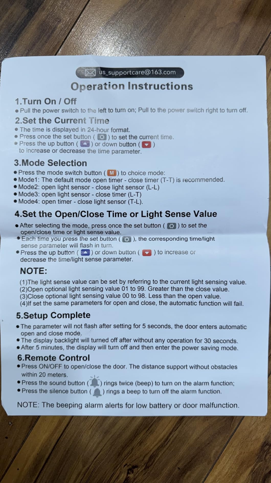 Automatic Chicken Coop Door Solar Powered with Timer & Light Sensor | Automatic Chicken Door with LCD Display, Solar Chicken Coop Door with Remote Control, Anti-Pinch Function & Made of Al-Alloy customer photo 2