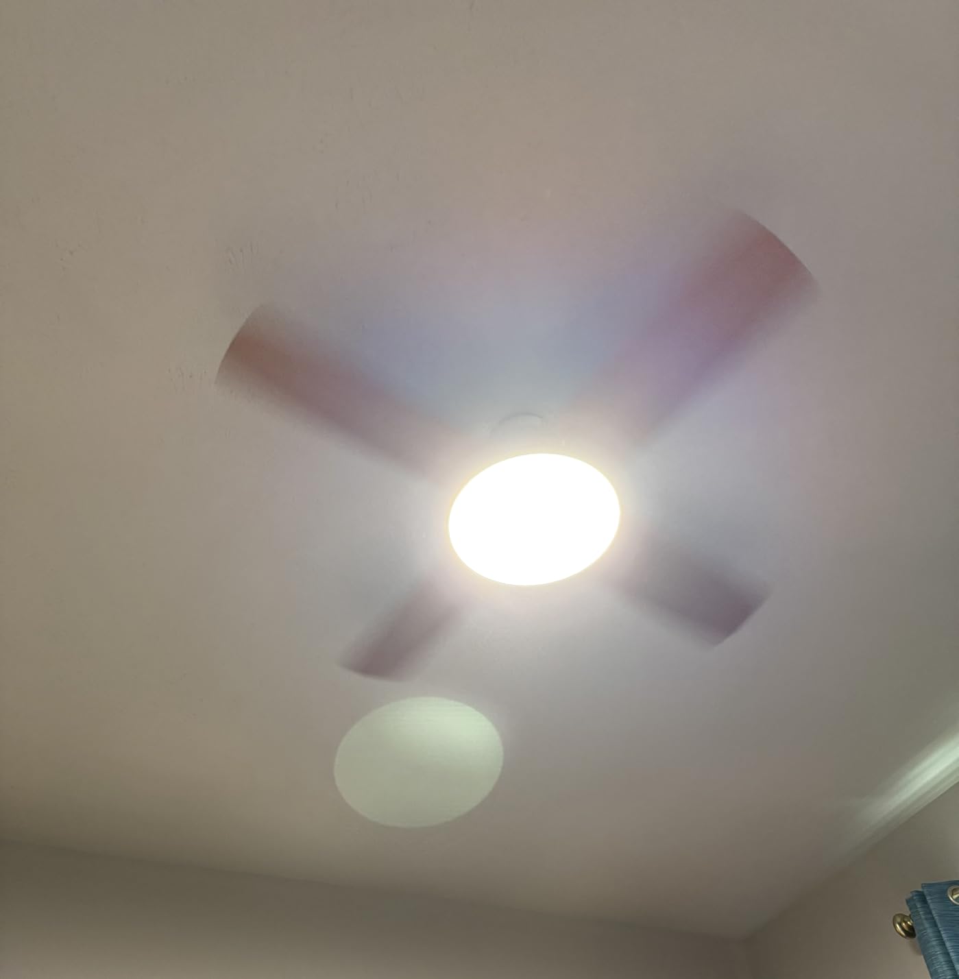 DREO Ceiling Fan, 44 Inch Low Profile with Light and Remote customer photo 2