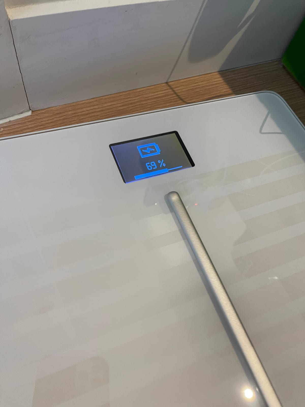 WITHINGS Body Scan - Smart Scale, Segmental Body Composition, ECG, Black customer photo 2