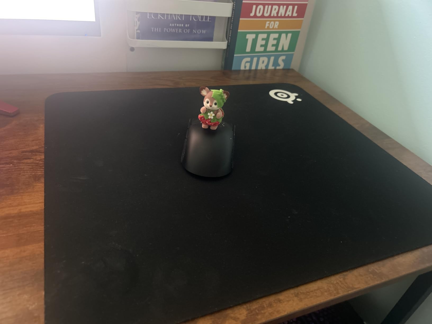 SteelSeries QcK Gaming Mouse Pad - XXL Cloth - Peak Tracking and Stability - Esports Mousepad - Never-Slip - Full Desk Coverage customer photo 1