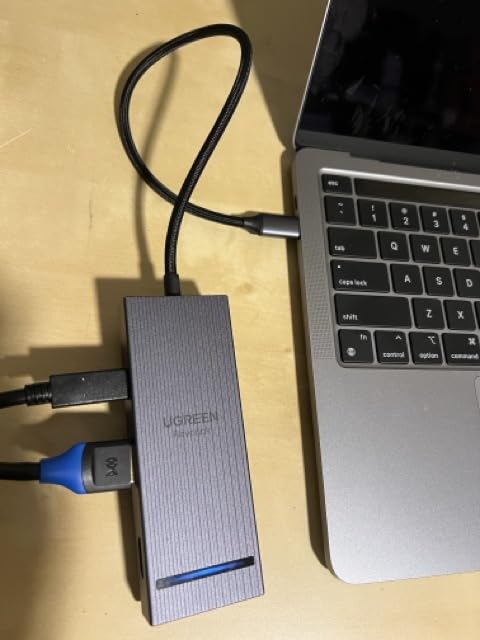 UGREEN USB C Docking Station Dual Monitor, 7-in-1 Aluminum Dock with 2xHDMI customer photo 1