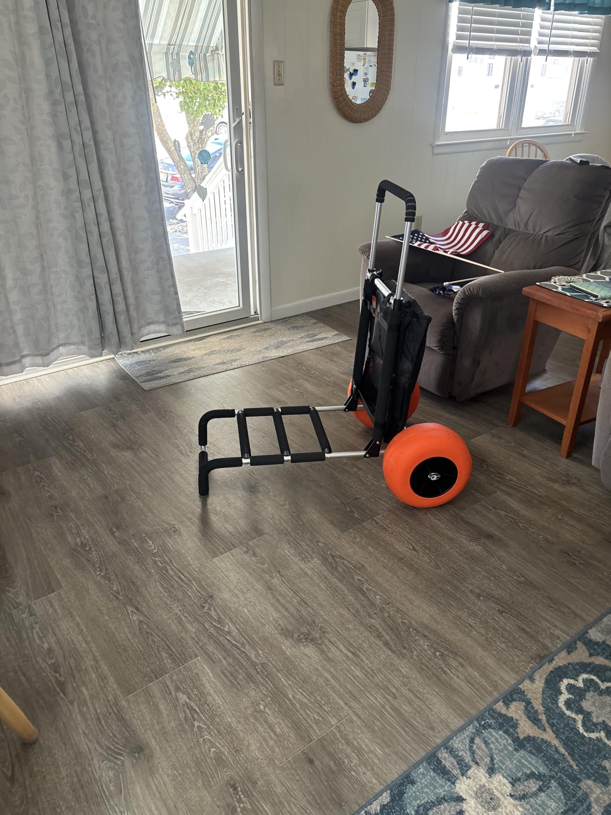 VEVOR Beach Dolly with Big Wheels for Sand, 29.9