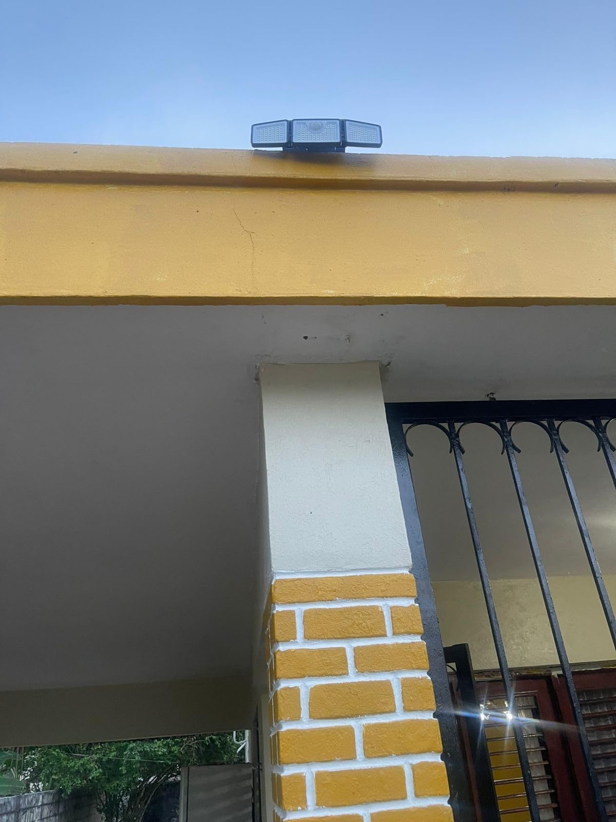daphino 2500LM Solar Lights, Motion Sensor Outdoor Lights, 3-Head, 2 Pack | 270° Wide-Angle Street & Area Coverage, IP65 Waterproof Security Lighting, 3 Lighting Modes, Non-Remote customer photo 1