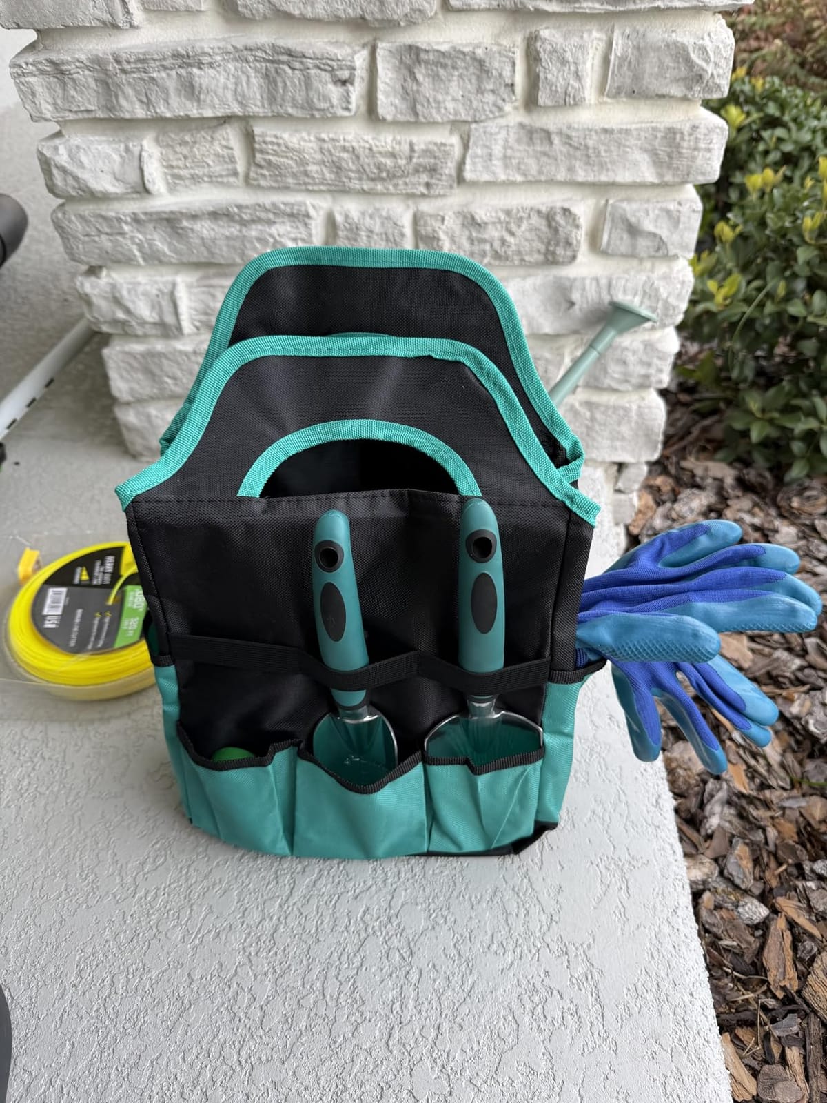 Kynup Garden Tool Set, Heavy Duty Aluminum Gardening Tools with Storage Bag customer photo 1