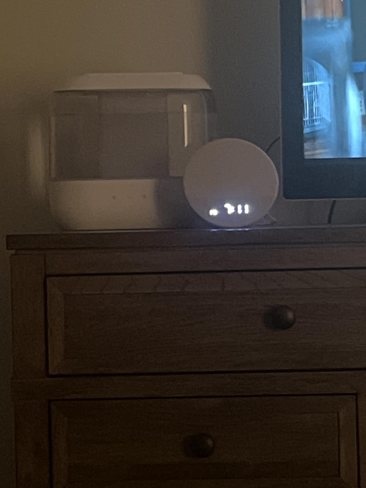 Dreamegg Sunrise 1 - Sunrise Alarm Clock, Sound Machine for Sleep, Customizable Sleep Routines, Dimmable Night Light, 29 Soothing Sounds, White Noise Machine, Wake Up Light for Bedrooms, Adults, Kids customer photo 2