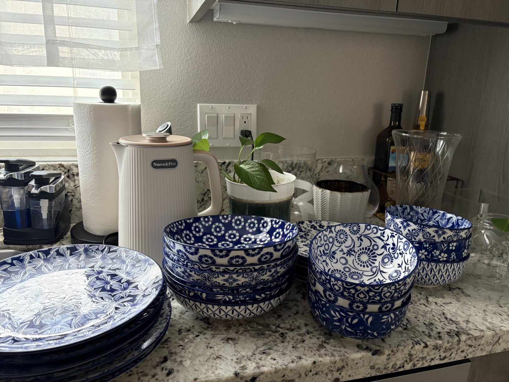 vancasso SELENE Blue 12-Piece Dinnerware Set customer photo 2