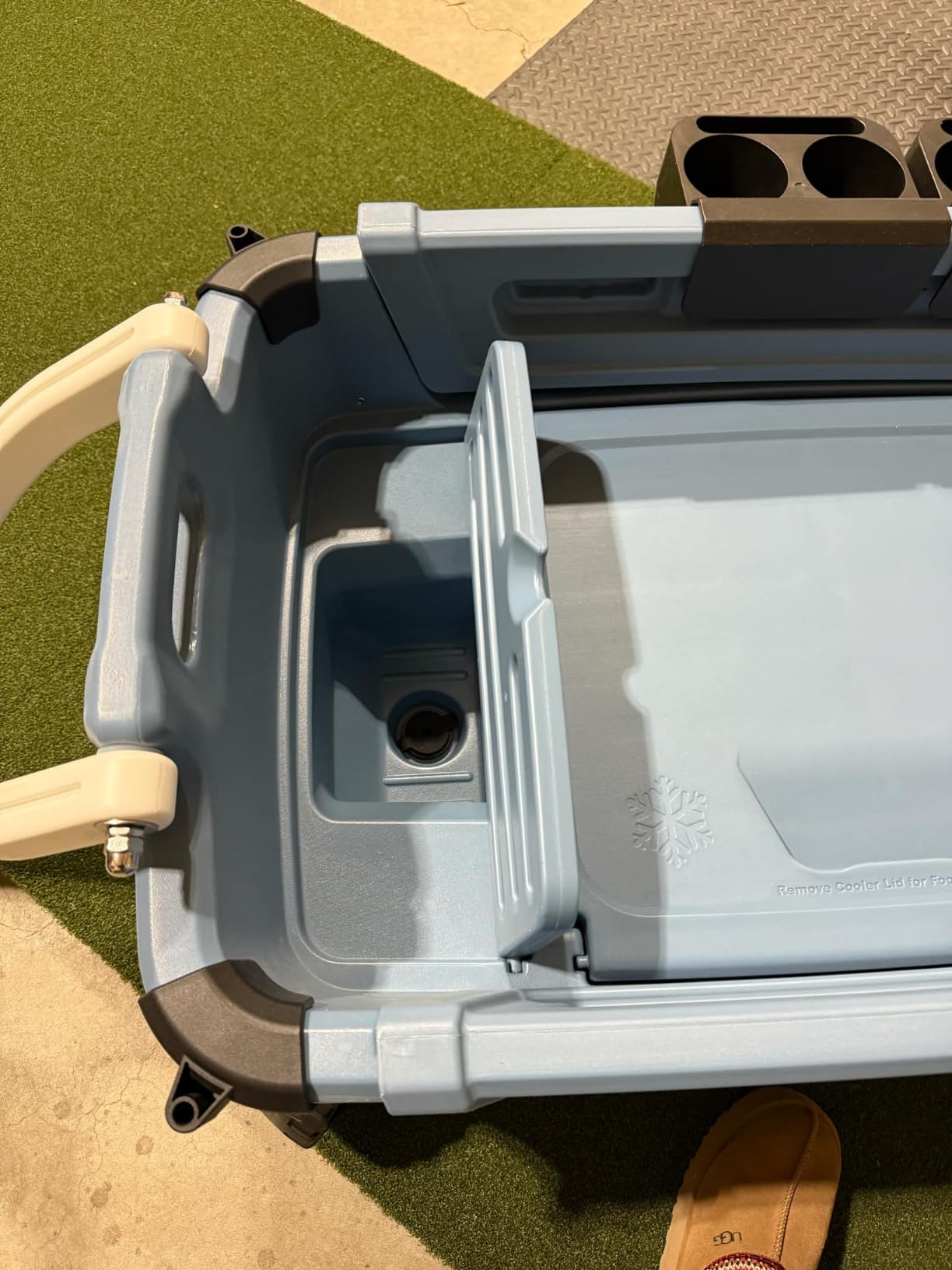 CUDDY Wagon Cooler - Premium Family Wagon and Gear Hauler with Built in 40 QT Cooler, Storage and Cup Holders customer photo 2