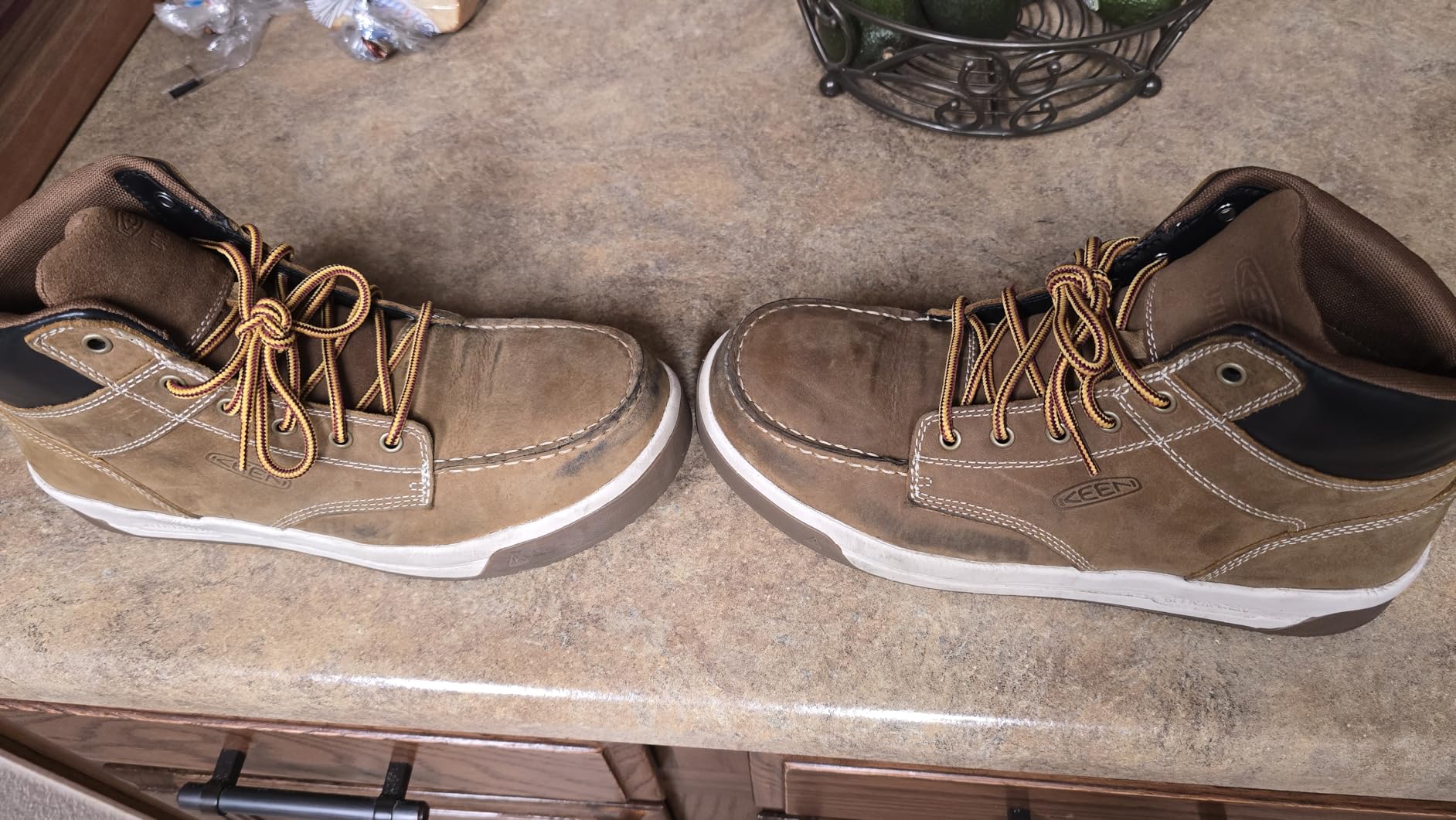 KEEN Utility Men's Gibson Mid Height Composite Toe Work Boots customer photo 1