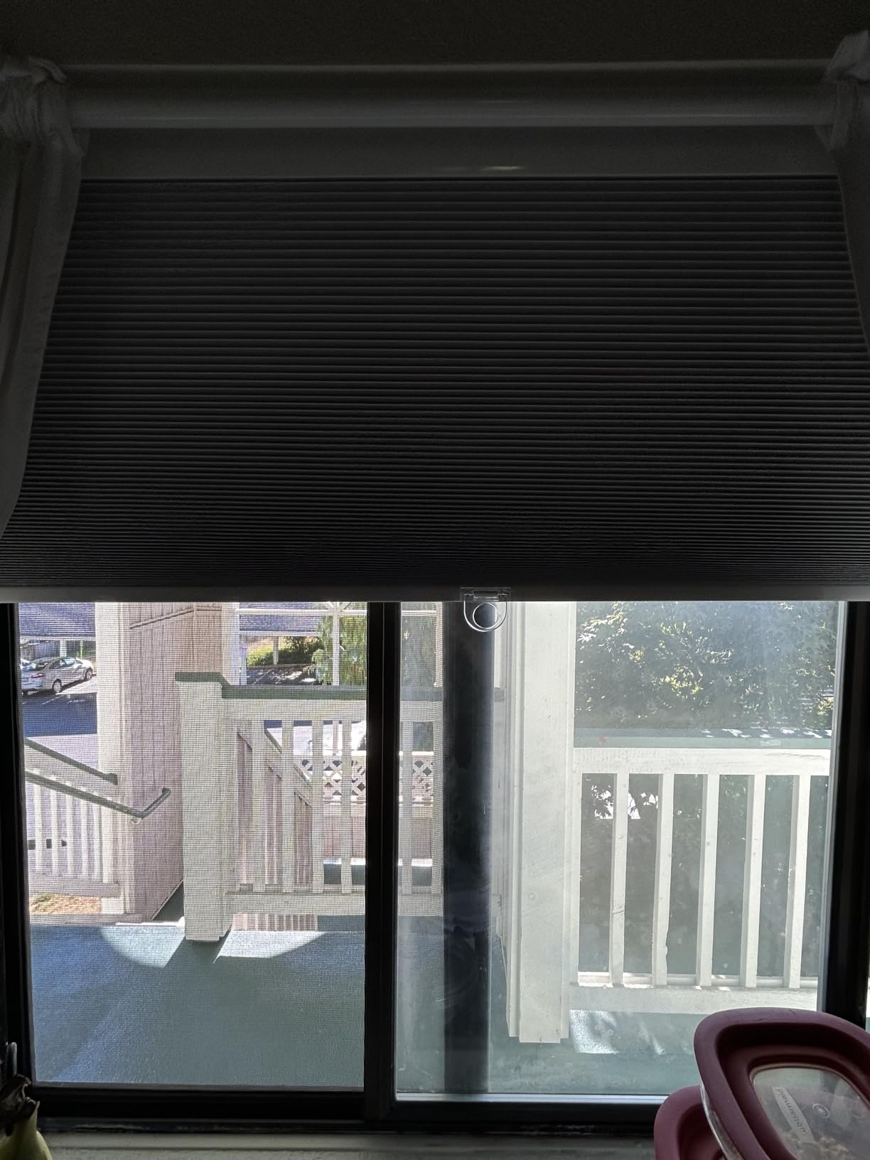 LazBlinds No Tools No Drill Cordless Cellular Shades, Blackout Light Blocking Honeycomb Shades for Home, Thermal Insulation Blinds for Windows, 22