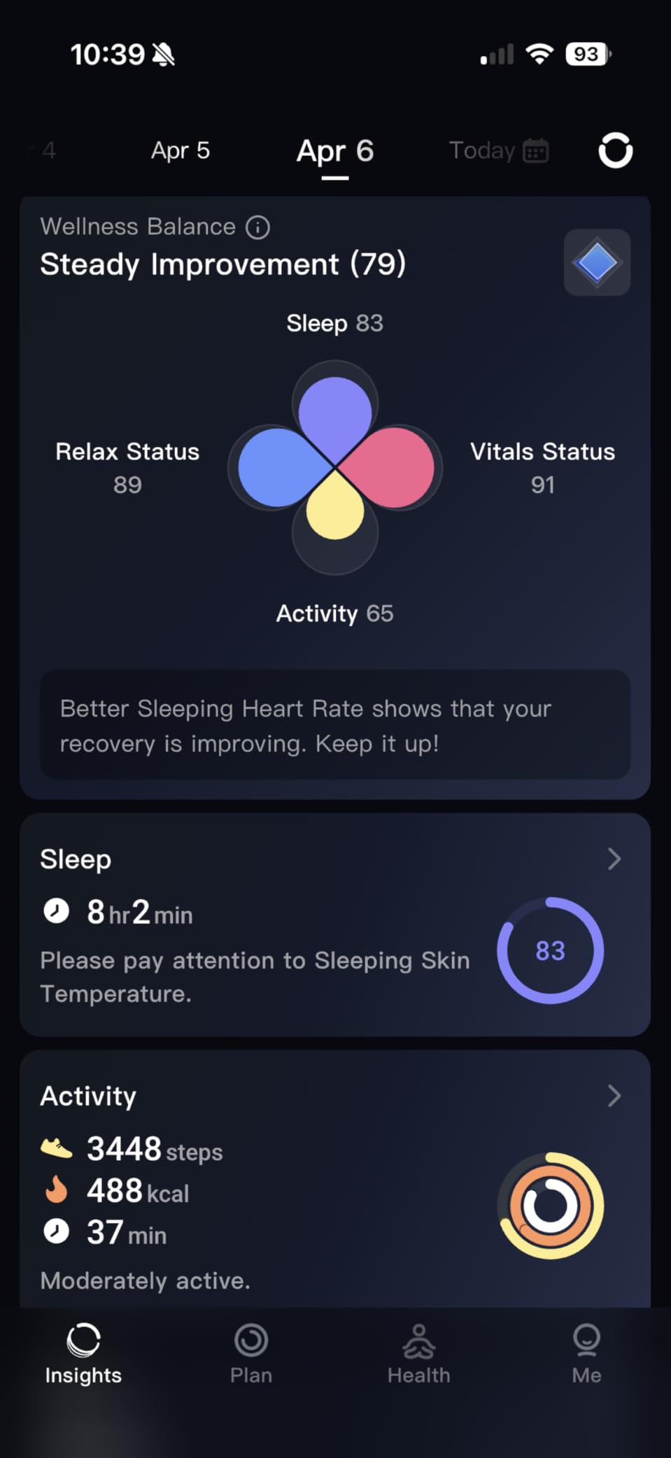 RingConn Gen 2 Smart Ring - Sleep Apnea Monitoring (Silver, Size 8) | No APP Subscription, 12-Day Battery Life, Stress/Heart Rate/Women's Health Tracker, Android & iOS Compatible customer photo 2