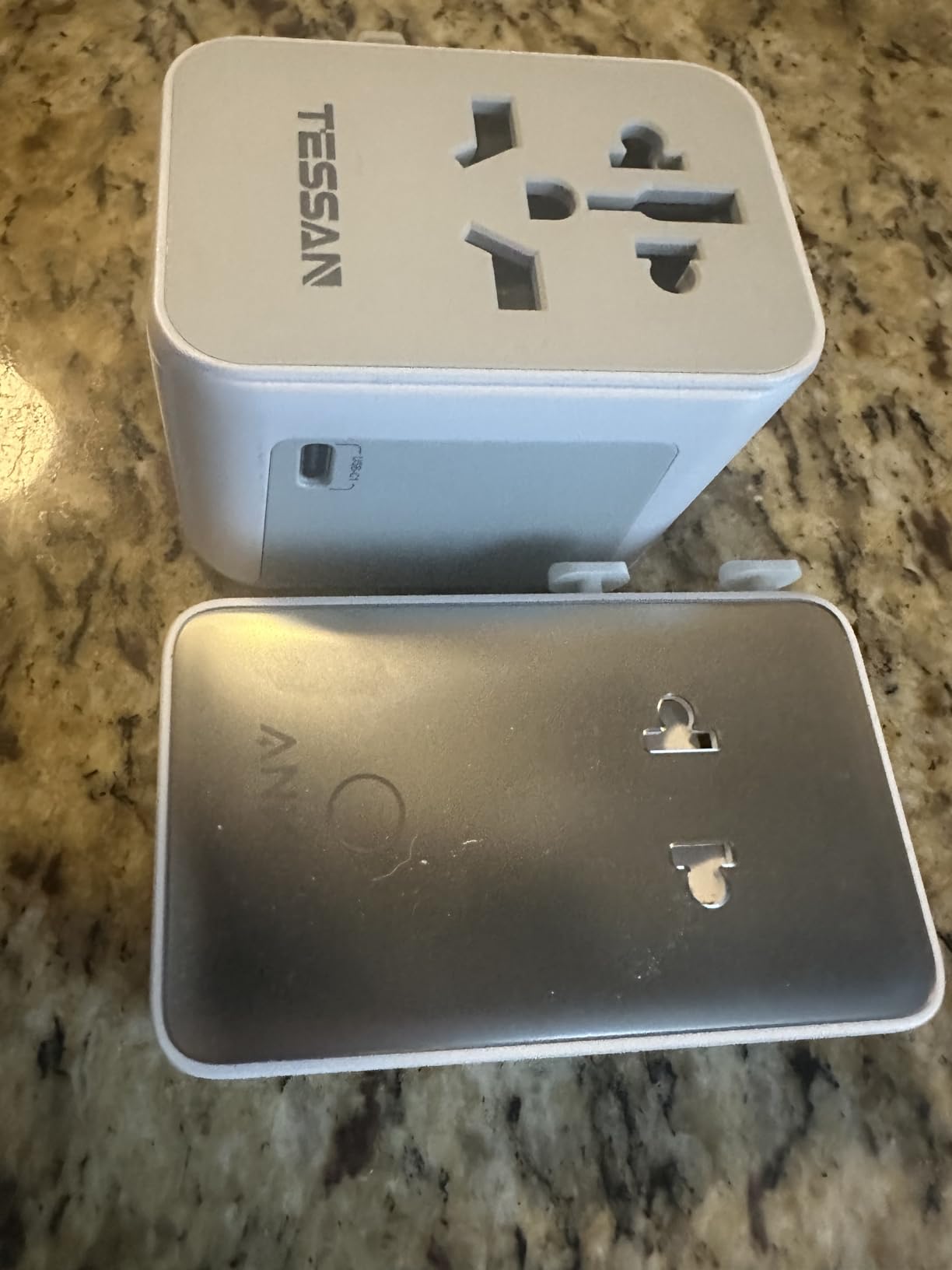 Anker Nano Travel Adapter, 5-Port Power Adapter with 1× 2-Pin AC, 2 USB A, 2 USB C for 20W, Smart Temperature Control, Works in 200+ Countries, Not a Voltage Converter, Travel Essentials (1-Pack) customer photo 2