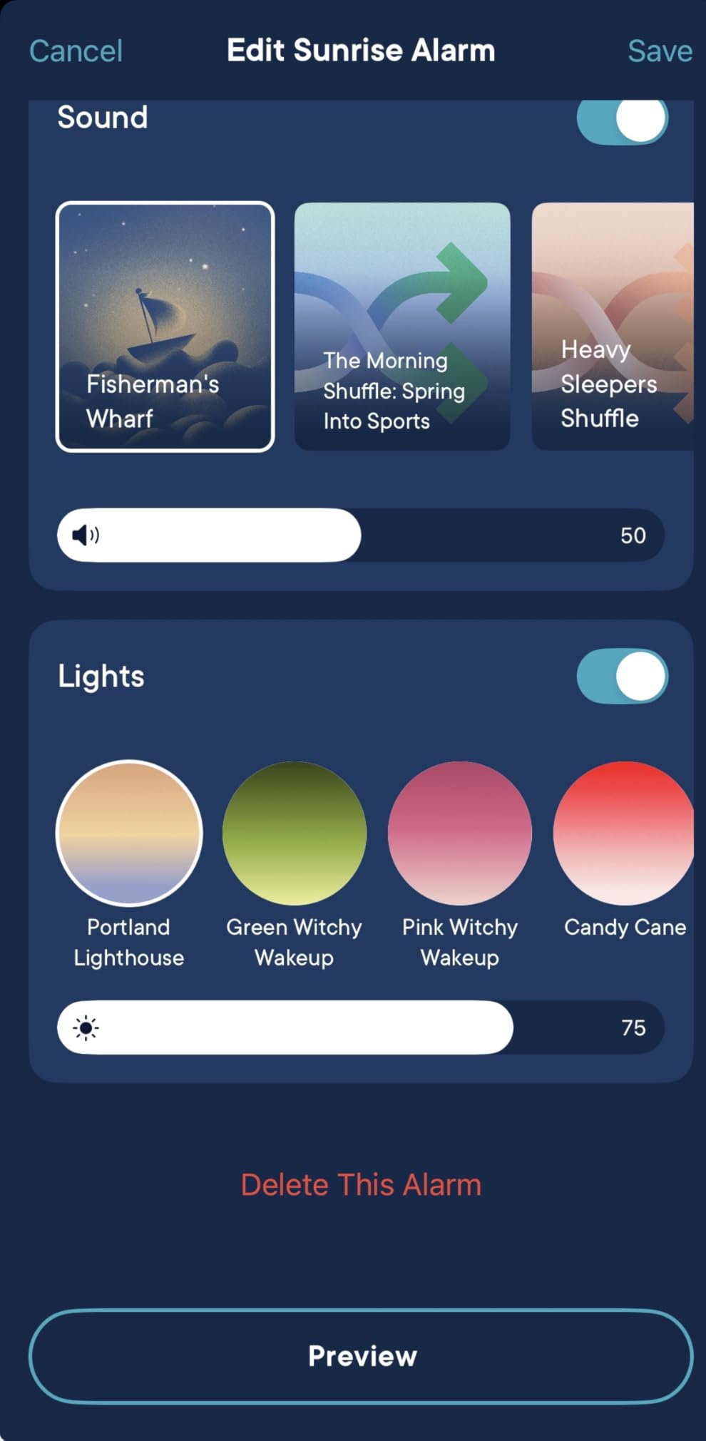 Hatch Restore 3 Sunrise Alarm Clock & Sound Machine, Smart Light (Putty) | White noise machine & sunrise alarm light, 80+ sleep sounds, screen-free bedtime routine with meditations via Hatch Sleep App customer photo 2