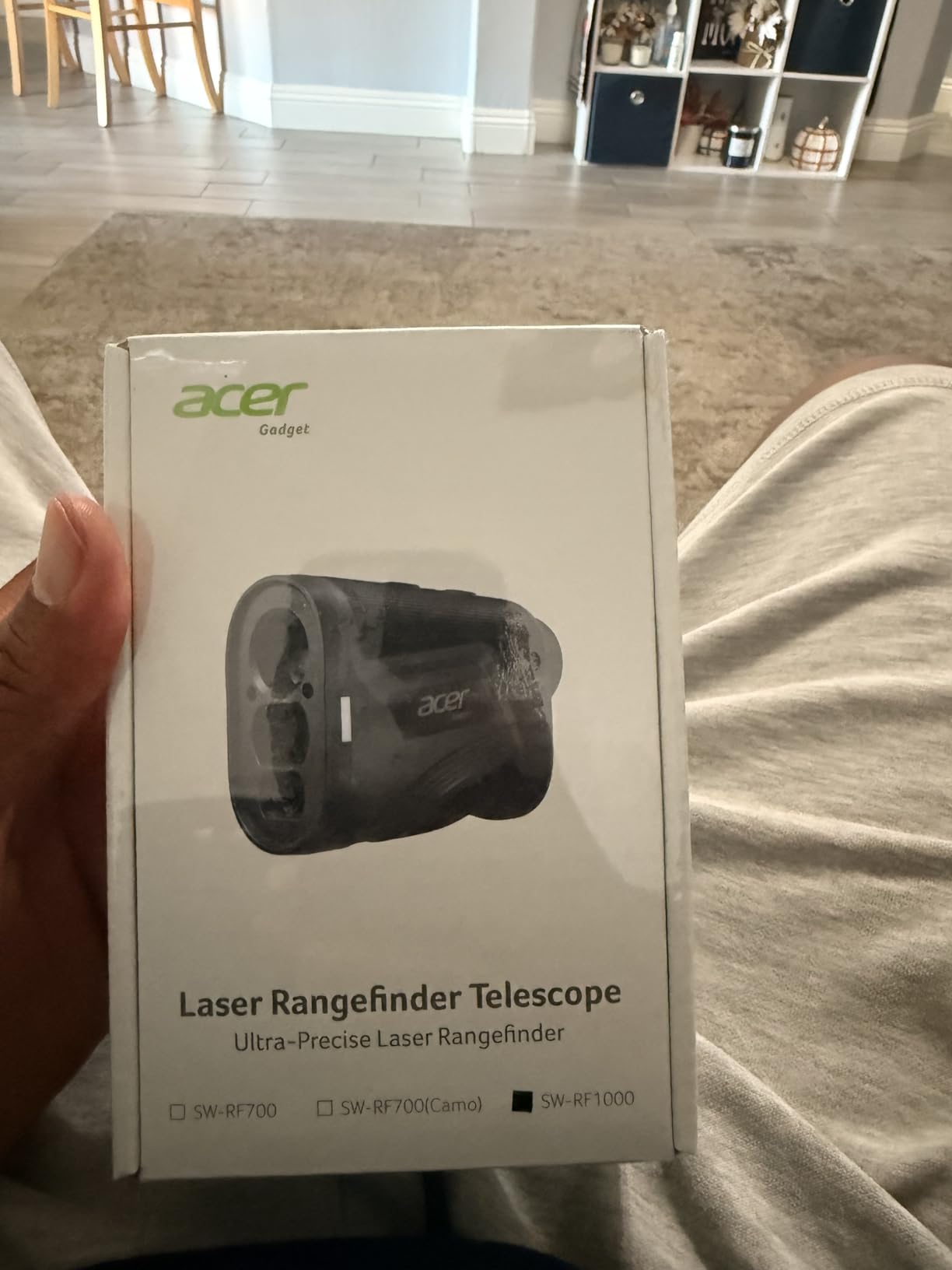 Acer Gadget Golf Rangefinder with Slope - 800/1200Yards Range Finder for Hunting, 6X Magnification with Flag Pole Locking Vibration, Rechargeable Battery with Magnet Stripe, Golf Accessories for Men customer photo 1