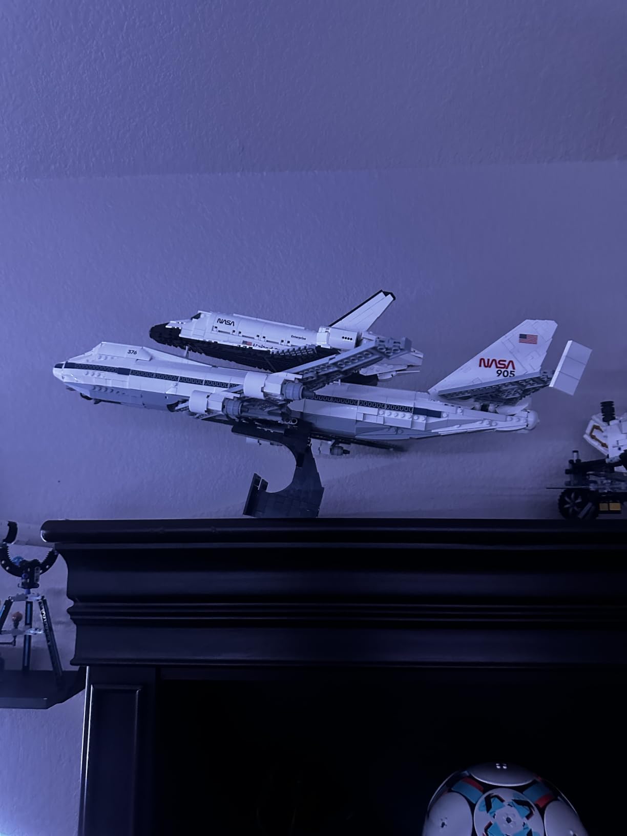 LEGO Icons Shuttle Carrier Aircraft Building Set for Adults - Spaceship & Airplane Model Kit for Adults, Ages 18+ - Air & Space Decor - Gift for Birthdays - 10360 customer photo 2