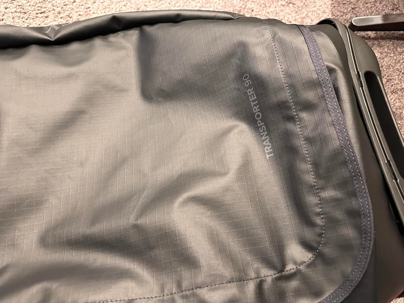 Transporter 120L Wheeled Travel Duffel Bag, Black OS customer photo 1