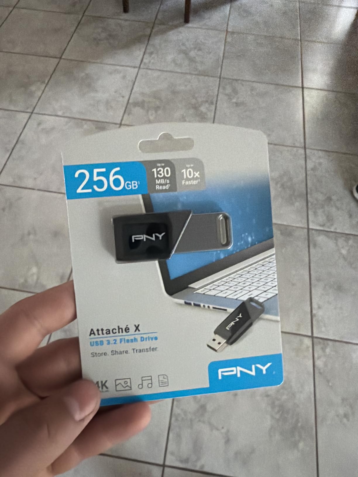 PNY 256GB Attaché X USB 3.2 Gen 1 Flash Drive, Advanced Performance Up to 130MB/s Read, Everyday Data Store & Transfer, Reliable Portable Storage, Durable, Type-A, Computers, Laptops, Desktops customer photo 2